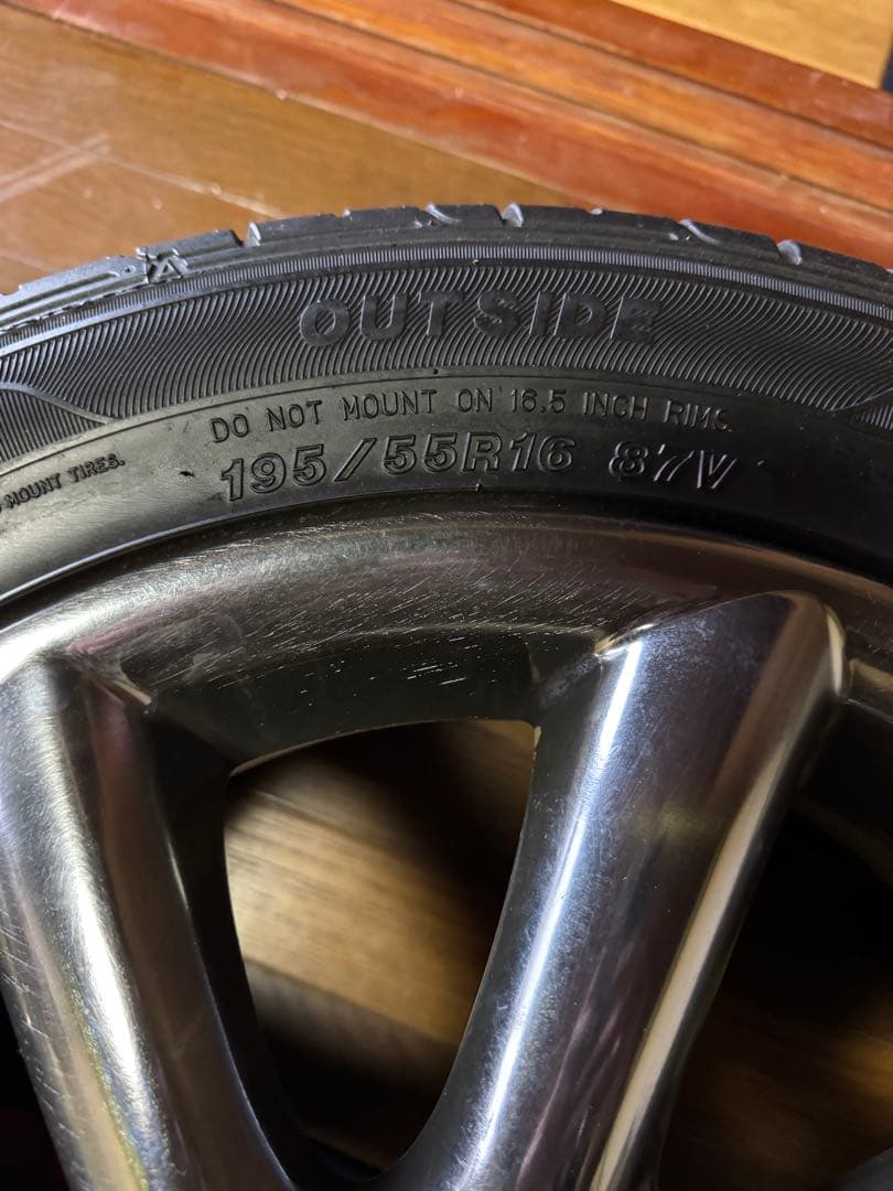 AUTECH アルミホイール　Z12 キューブ　ライダー純正　RAYS製　4本