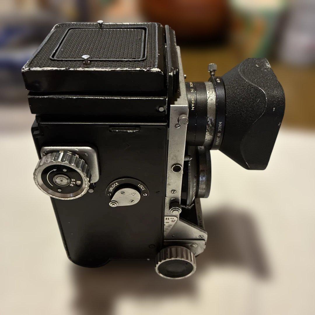 【ジャンク】Mamiyaflex 二眼レフ マミヤフレックス シャッター
