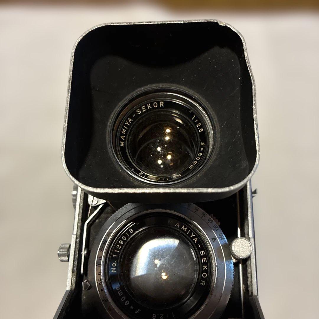 【ジャンク】Mamiyaflex 二眼レフ マミヤフレックス シャッター