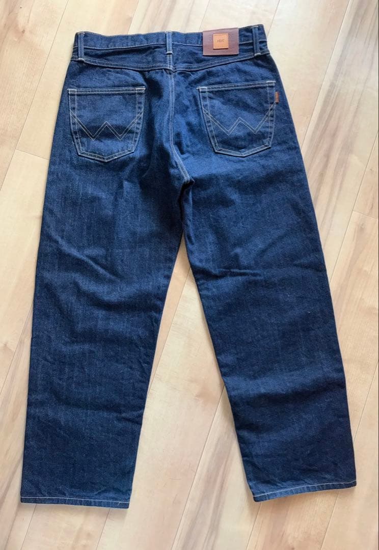 美品EDWIN NEATコラボデニムパンツ サイズL Bshop別注 インディゴ