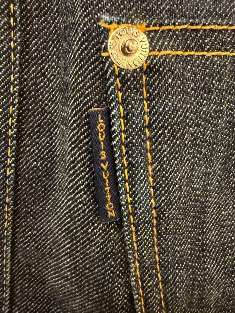 LOUIS VUITTON ルイヴィトン モノグラム デニム スカート
