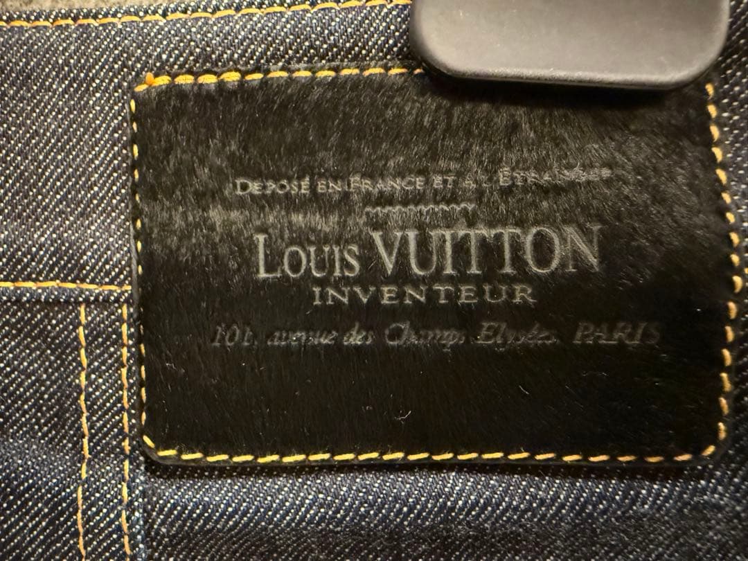 LOUIS VUITTON ルイヴィトン モノグラム デニム スカート