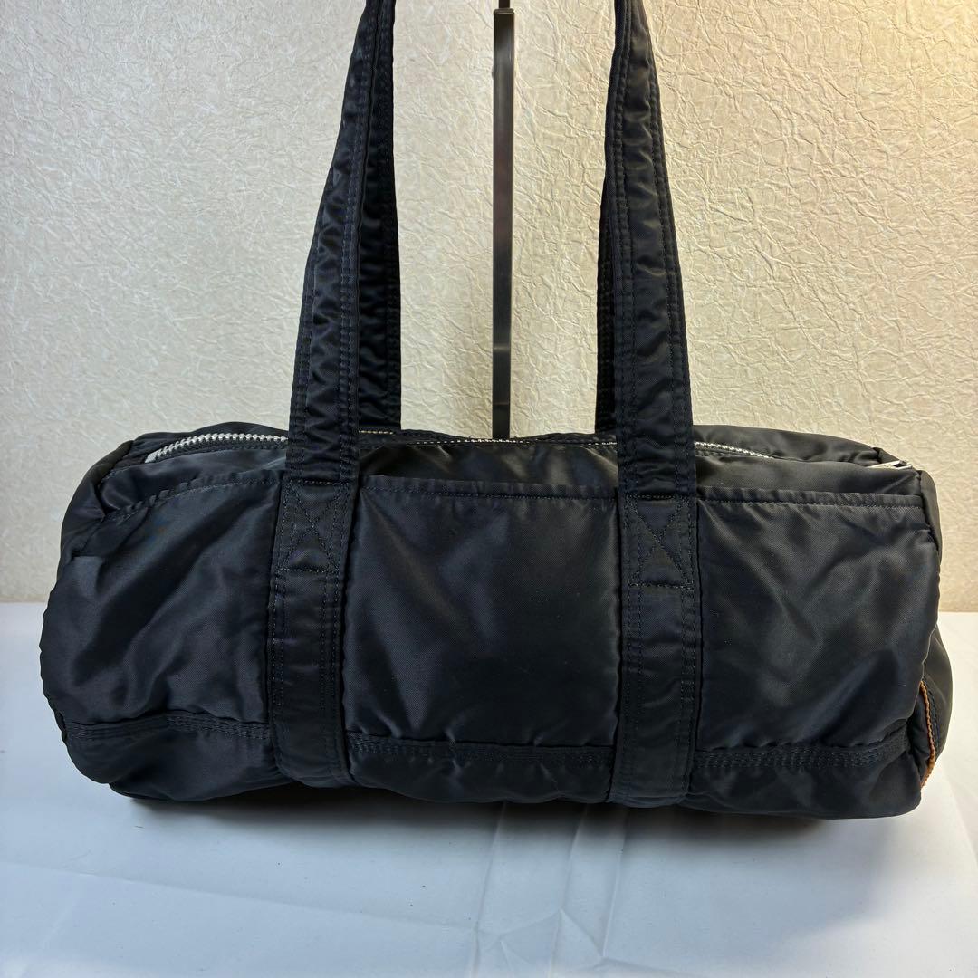 [極美品] PORTER タンカー ドラムバッグ ミニボストン L