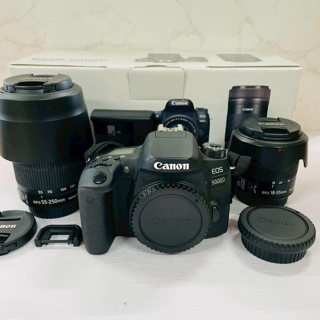 Canon EOS 9000D ダブルズームキット WW850