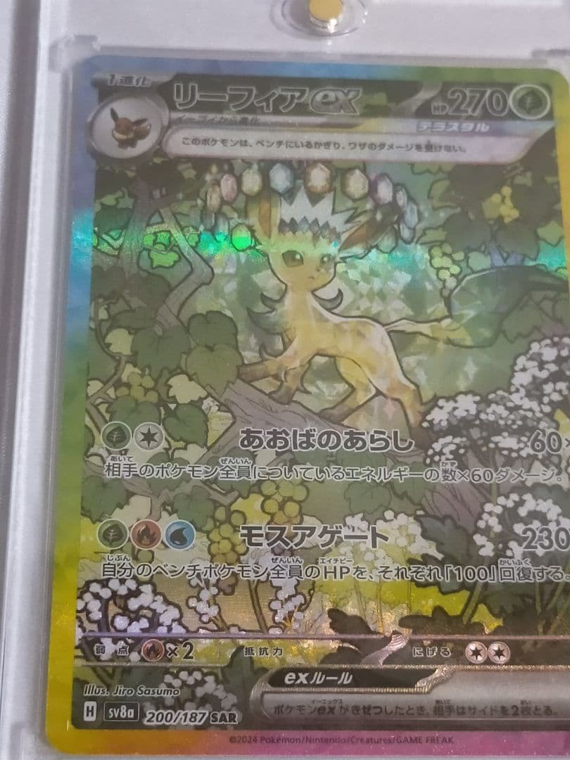 リーフィアEXsar.サンダースEXsar.アブソルEXsar