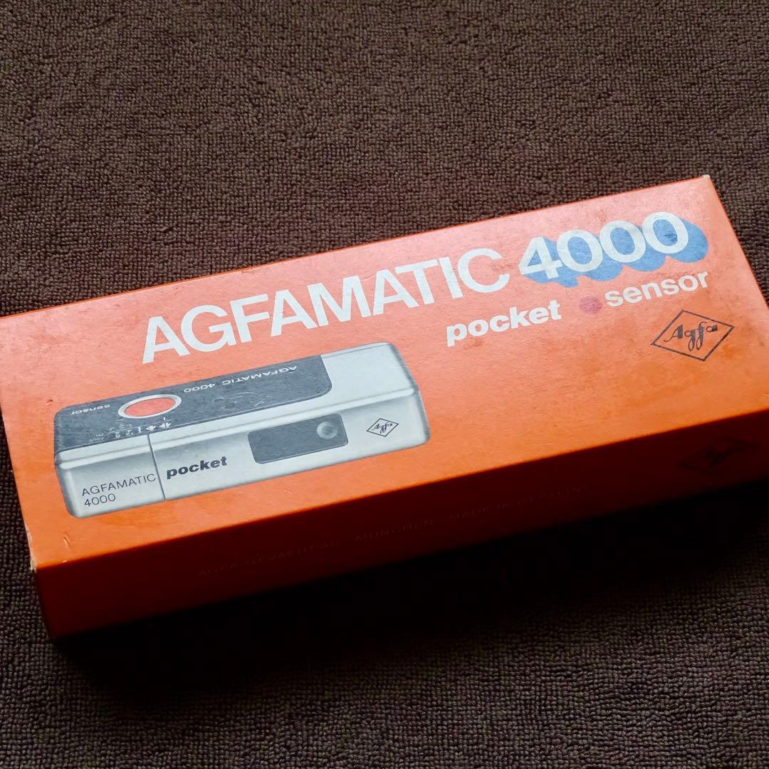 【ほぼ美品】AGFAMATIC 4000 pocket sensor アグファ