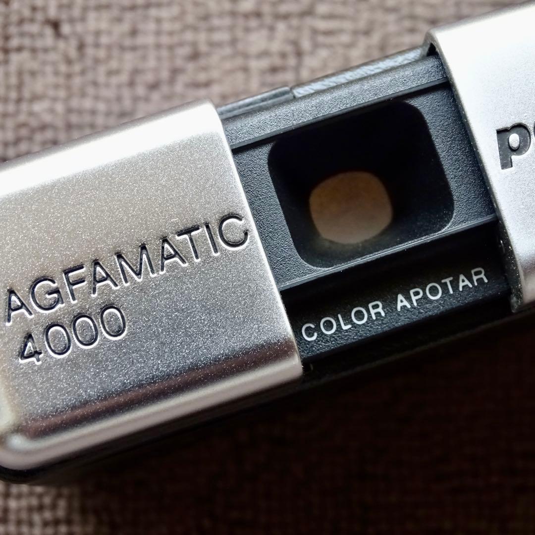 【ほぼ美品】AGFAMATIC 4000 pocket sensor アグファ