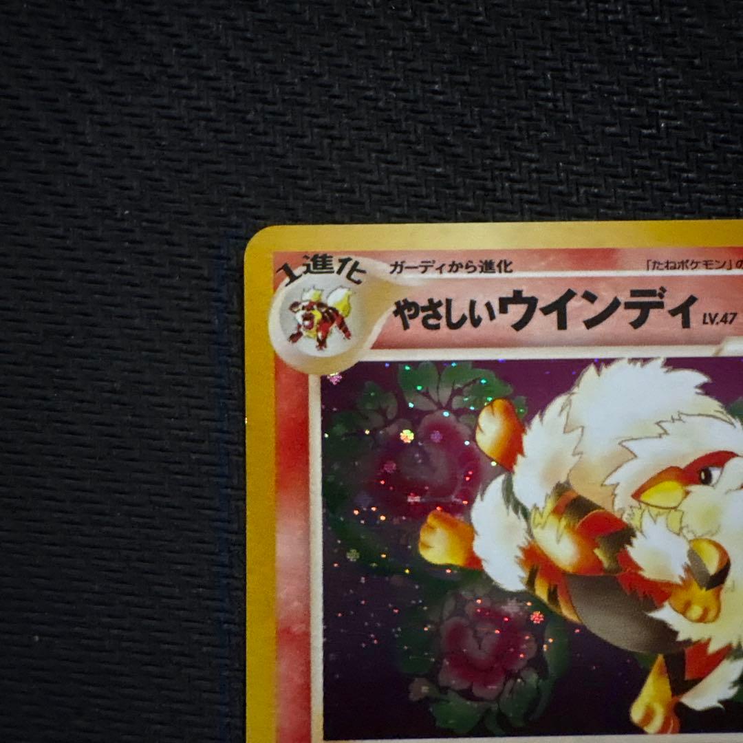 ポケモンカード 旧裏 キラ やさしいウィンディ 全面ホロ
