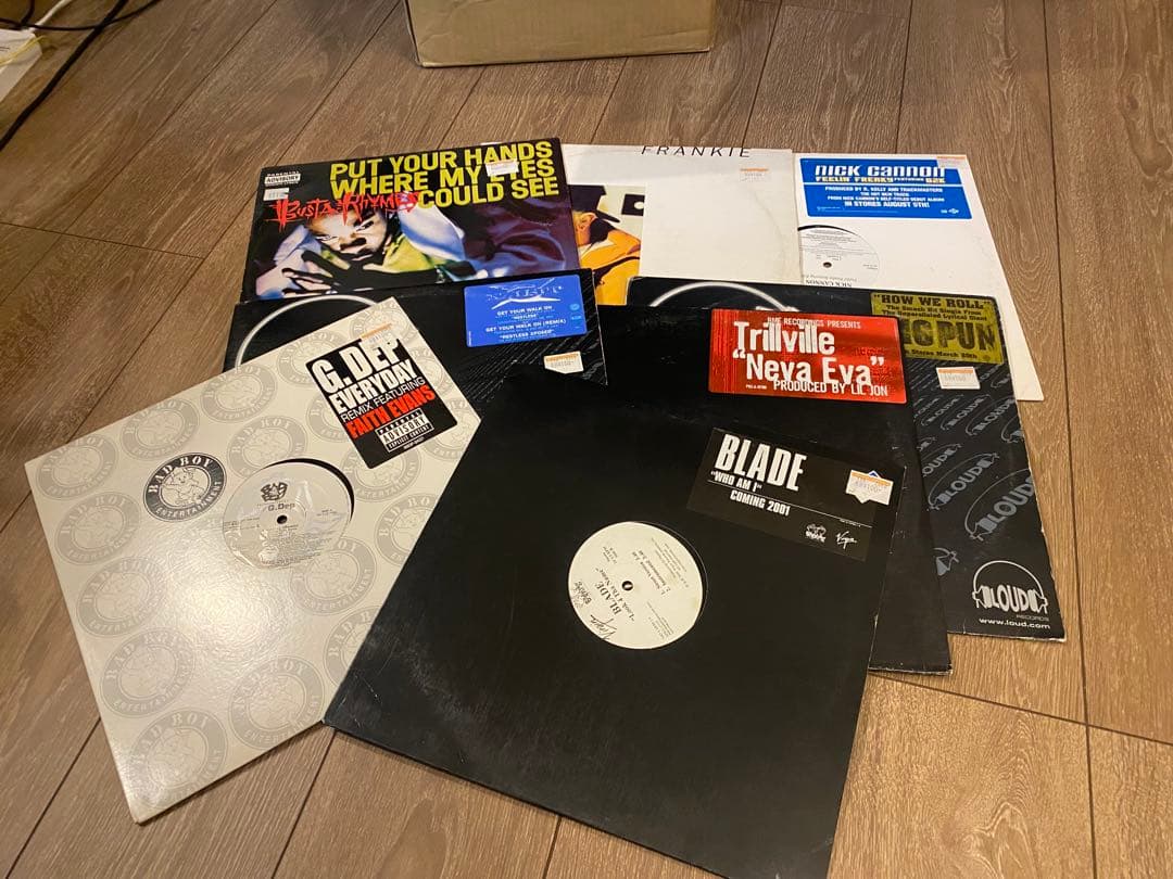 レコードまとめて約90枚 HIPHOP⑥