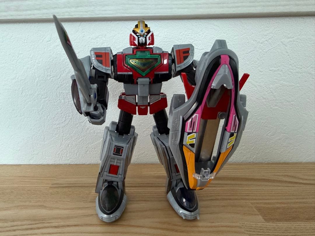 完成品 バンダイ SMP ミニプラ 未来戦隊 タイムレンジャー タイムロボ