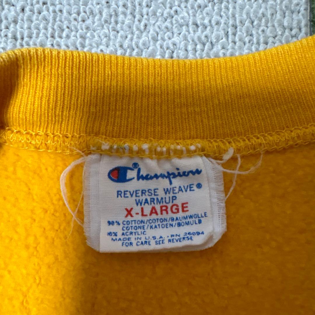 トップス Champion reverse weave 80s USA XL