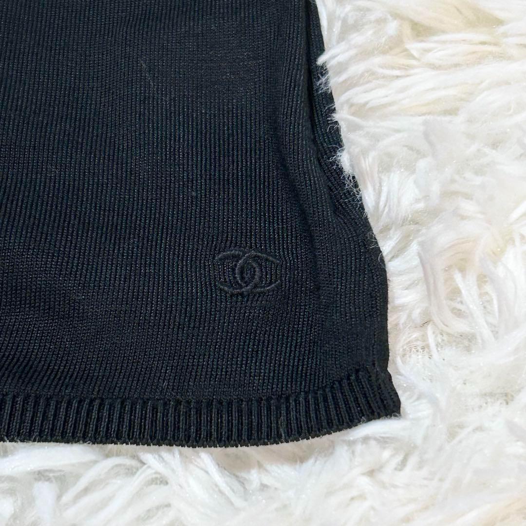 1998年モデル　希少　CHANEL ココマーク キャミソール ブラック
