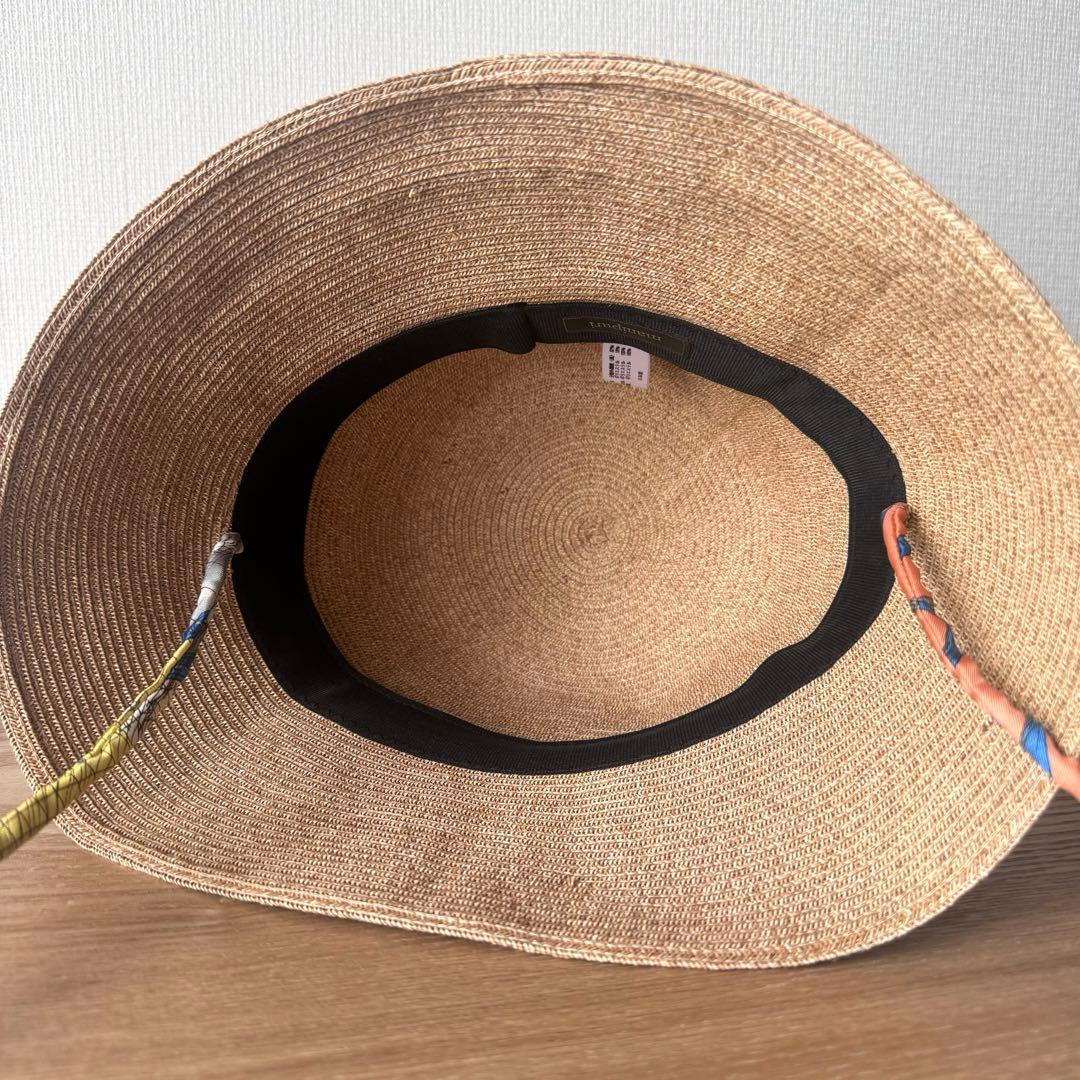 manipuri ペーパーハット 麦わら帽子 ストローハット