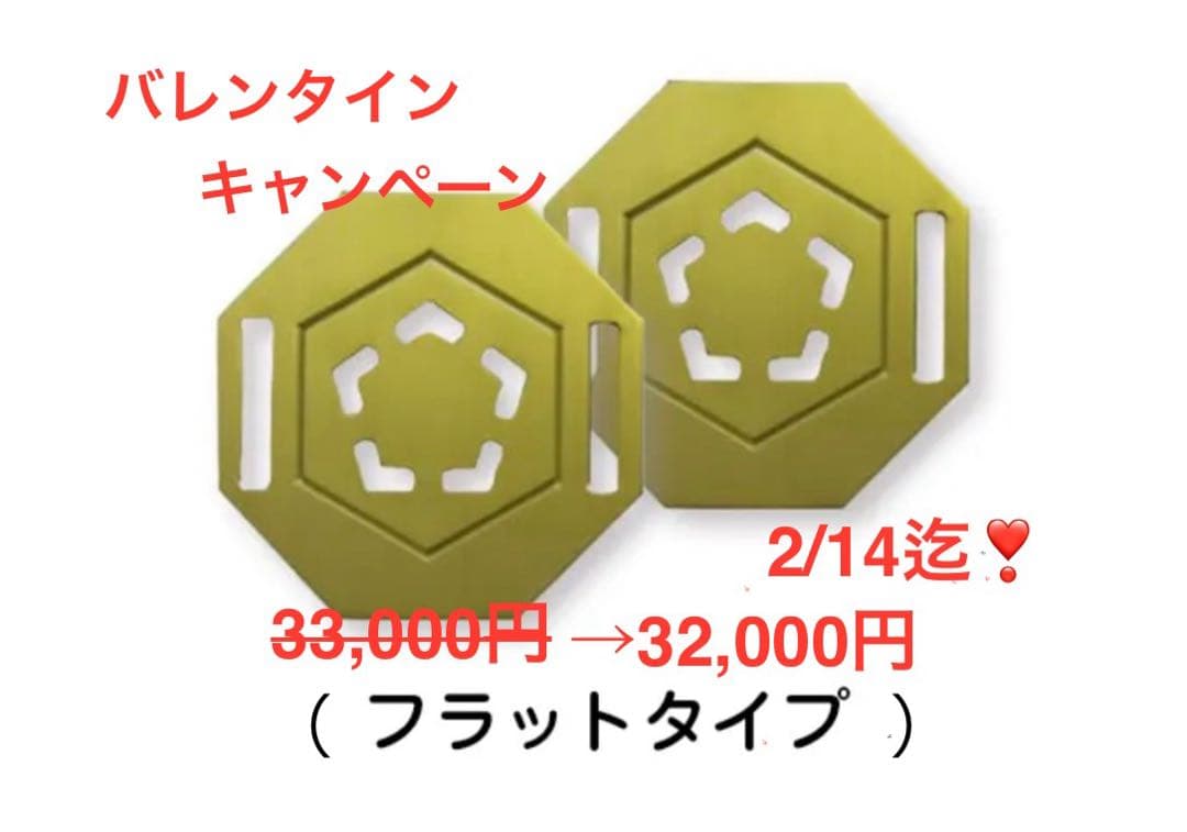 FTWフォーグ（フラットタイプ）★バレンタインキャンペーン★32,000円