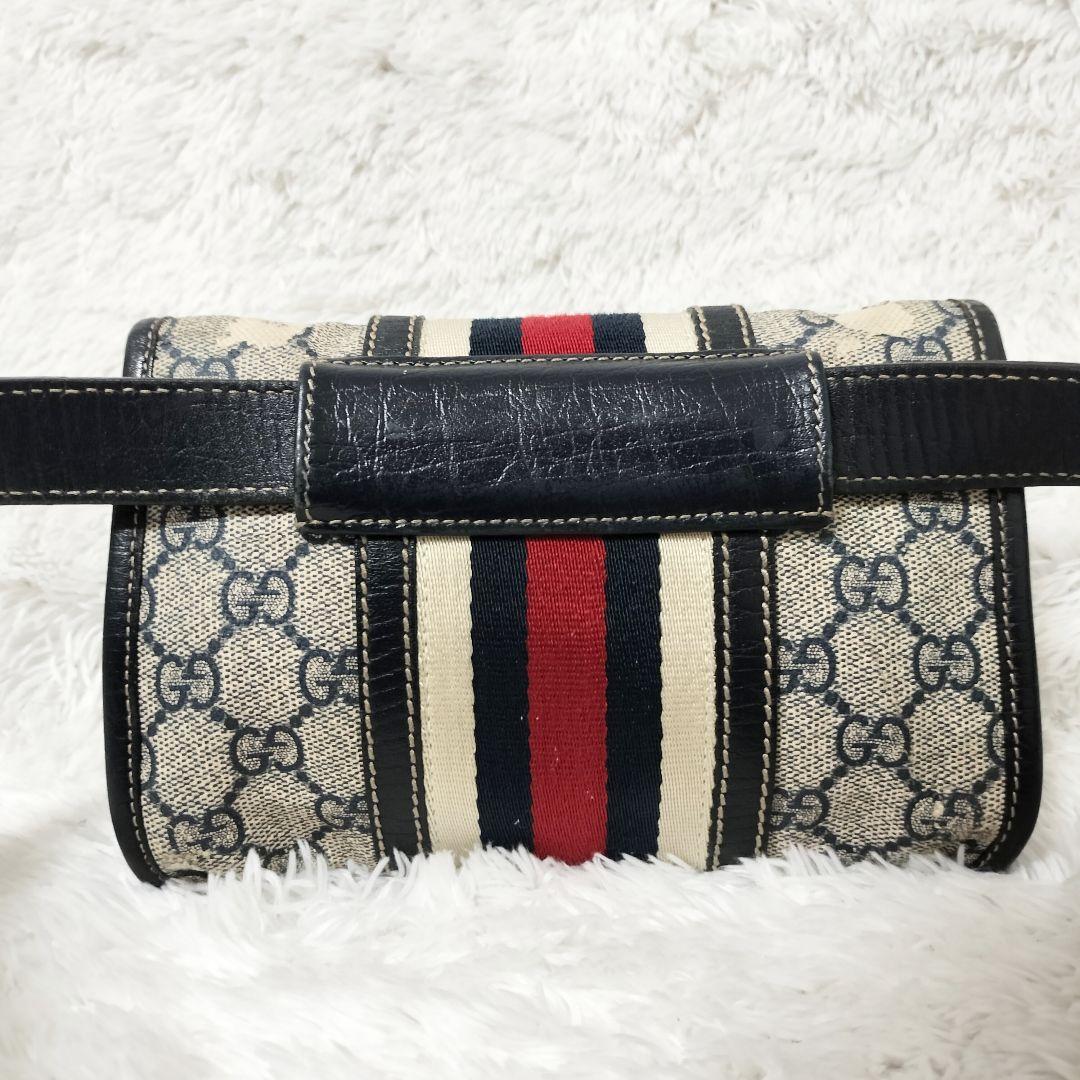グッチ GGスプリーム シェリーライン ウエストポーチ 152597