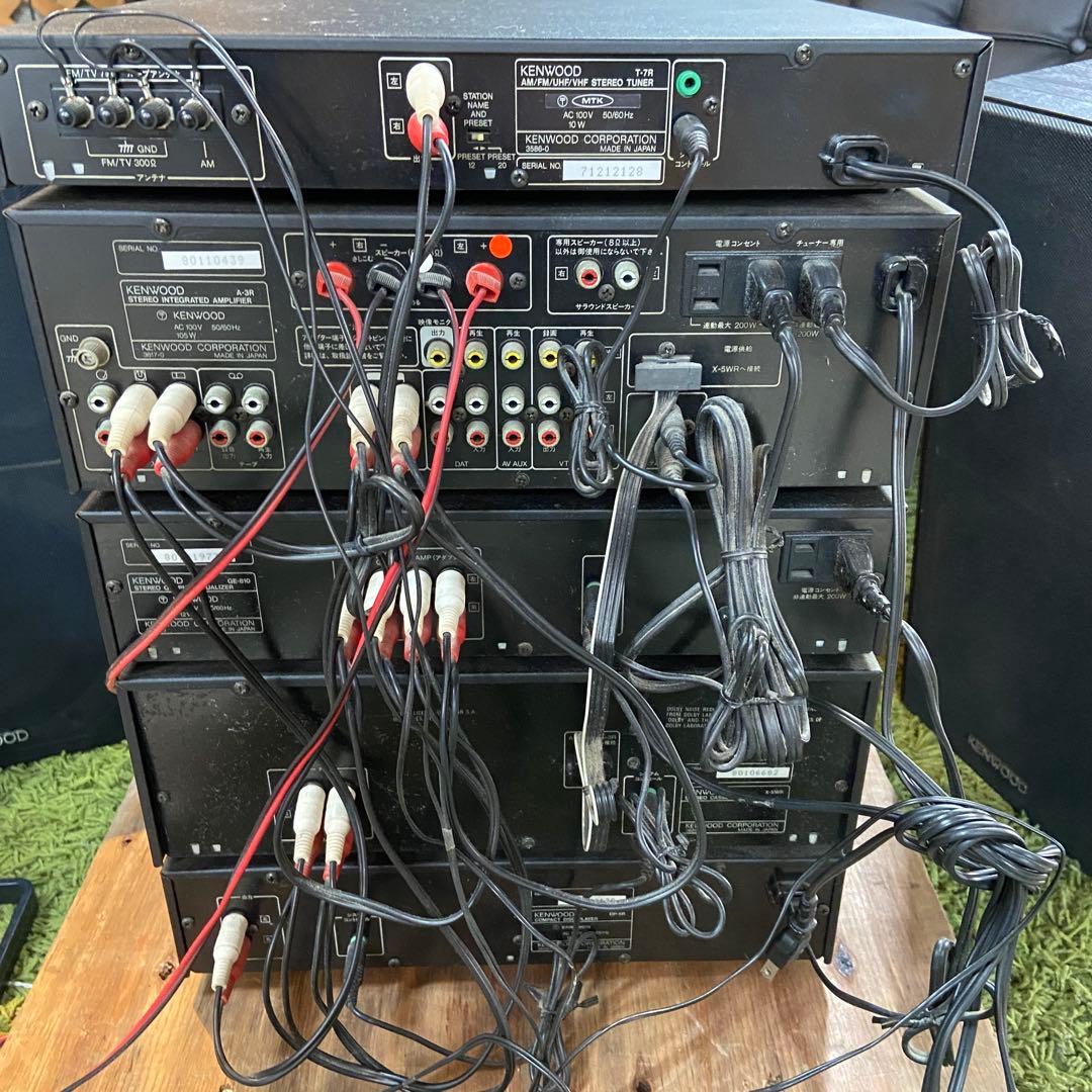 KENWOOD ケンウッド⭐️システムコンポ　スピーカーあり