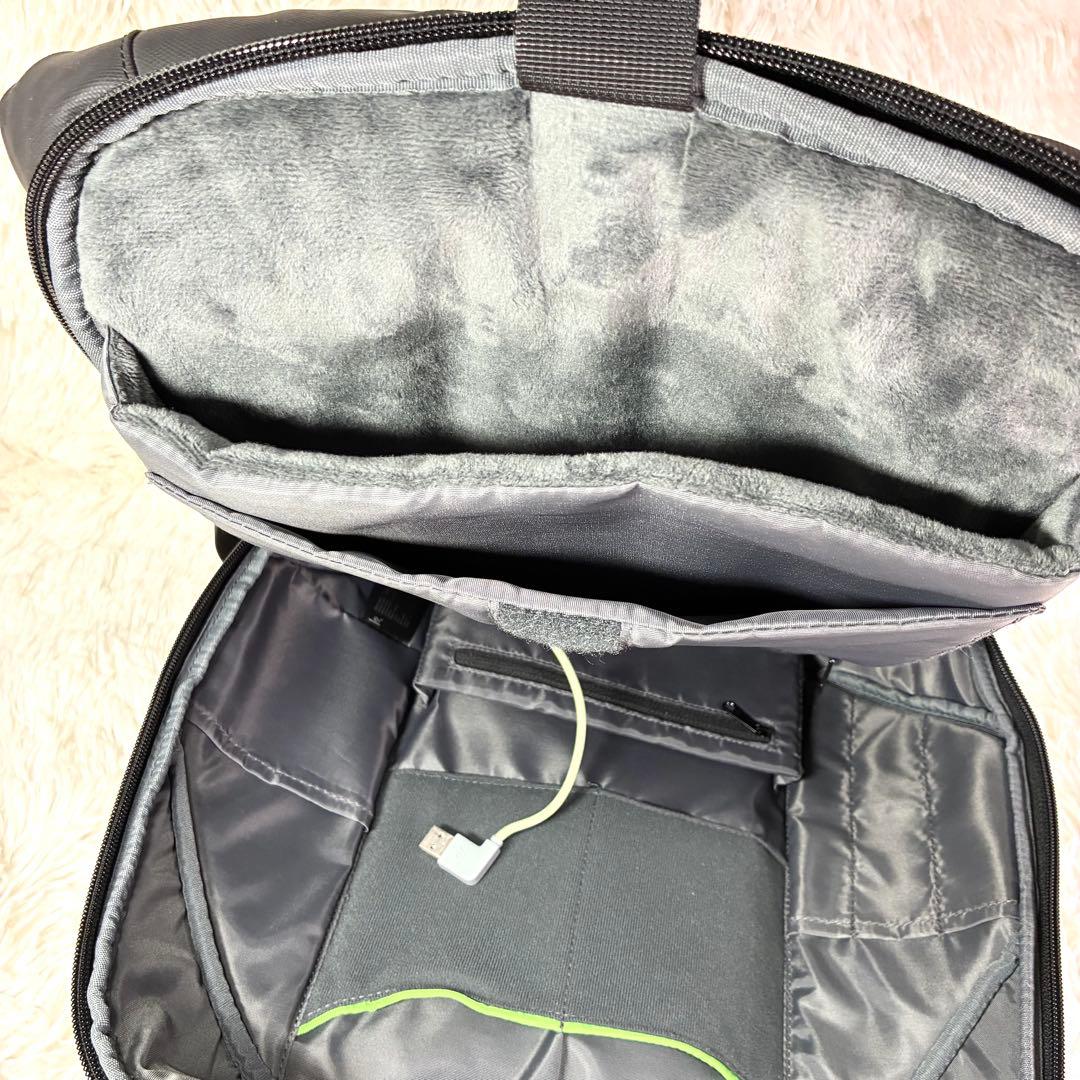 防犯【極美品✨】コリン デザイン クリックパックプロ フル バックパック グレー