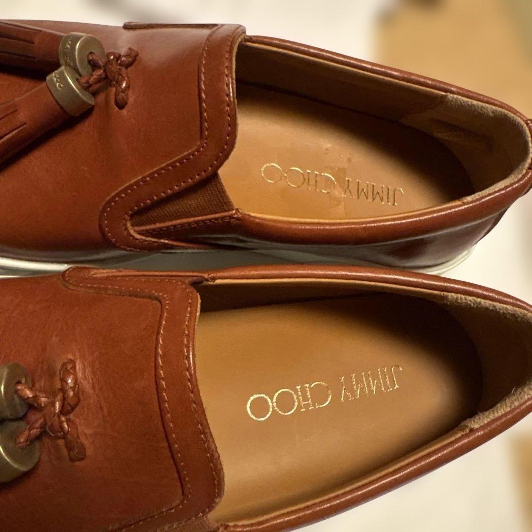 JIMMY CHOO タッセルスリッポン　サイズ38