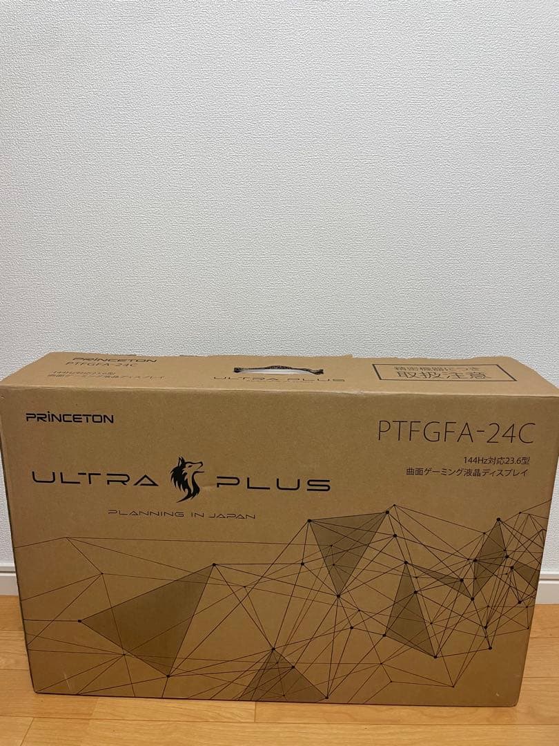 PRINCETON 曲面ゲーミングモニター　PTFGFA-24C 23.6型
