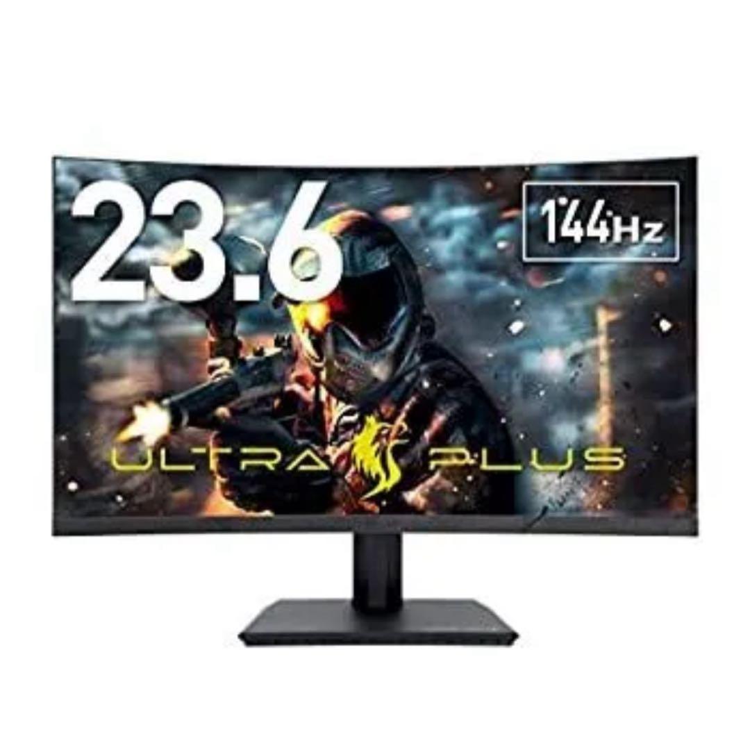 PRINCETON 曲面ゲーミングモニター　PTFGFA-24C 23.6型