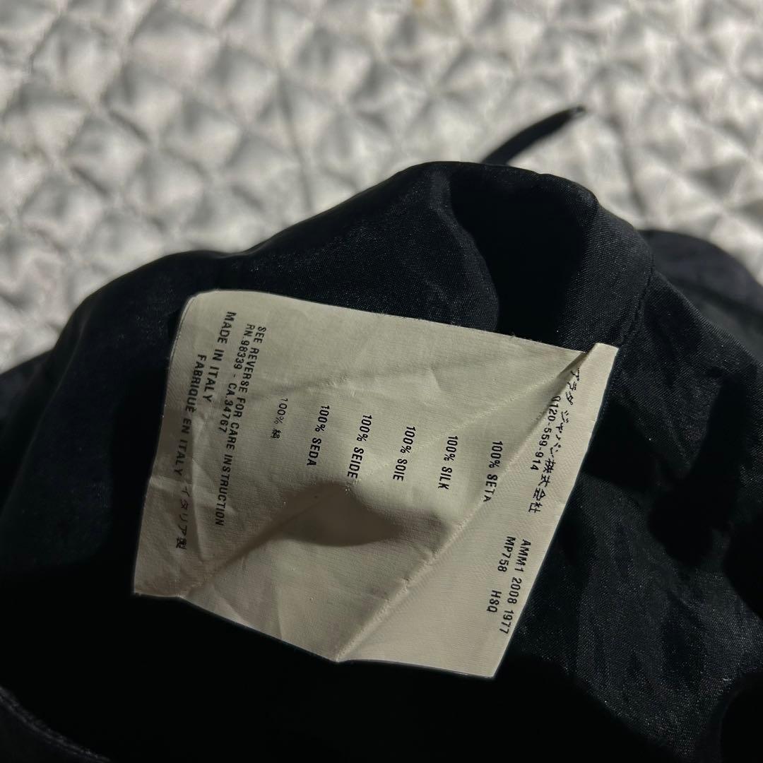 00s ARCHIVE MIU MIU シルクミニショーツ Y2K 黒