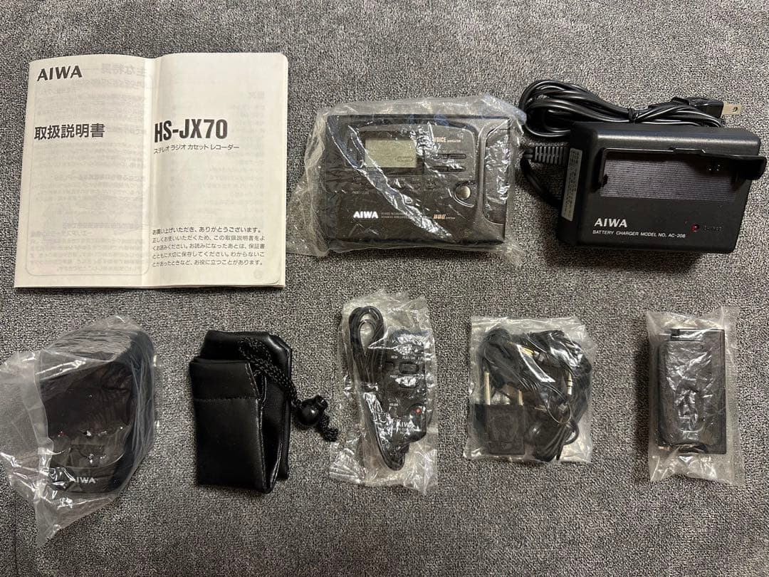 【希少】AIWA HS-JX70 カセットプレーヤー【値段交渉可】