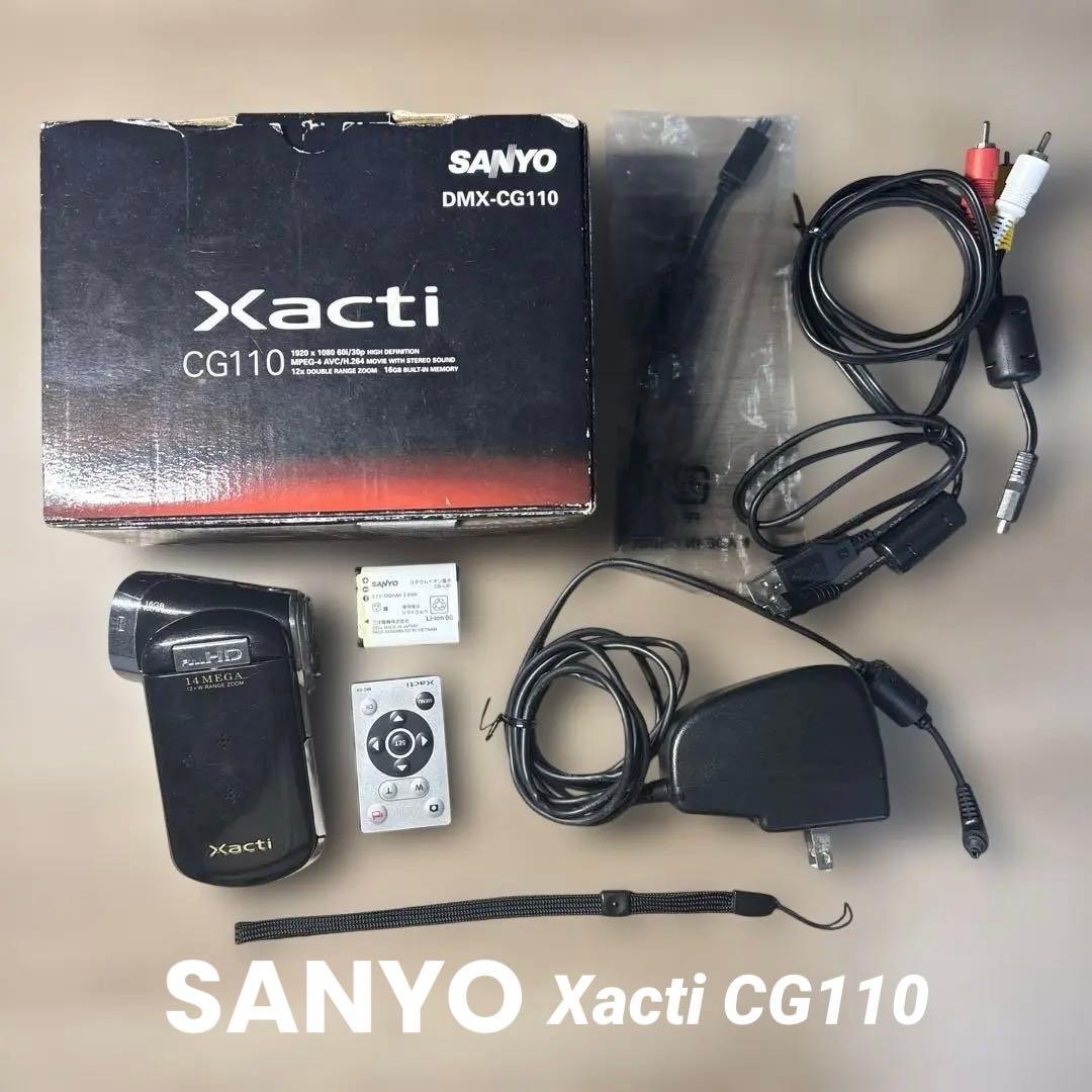 SANYO Xacti CG110 ビデオカメラ本体