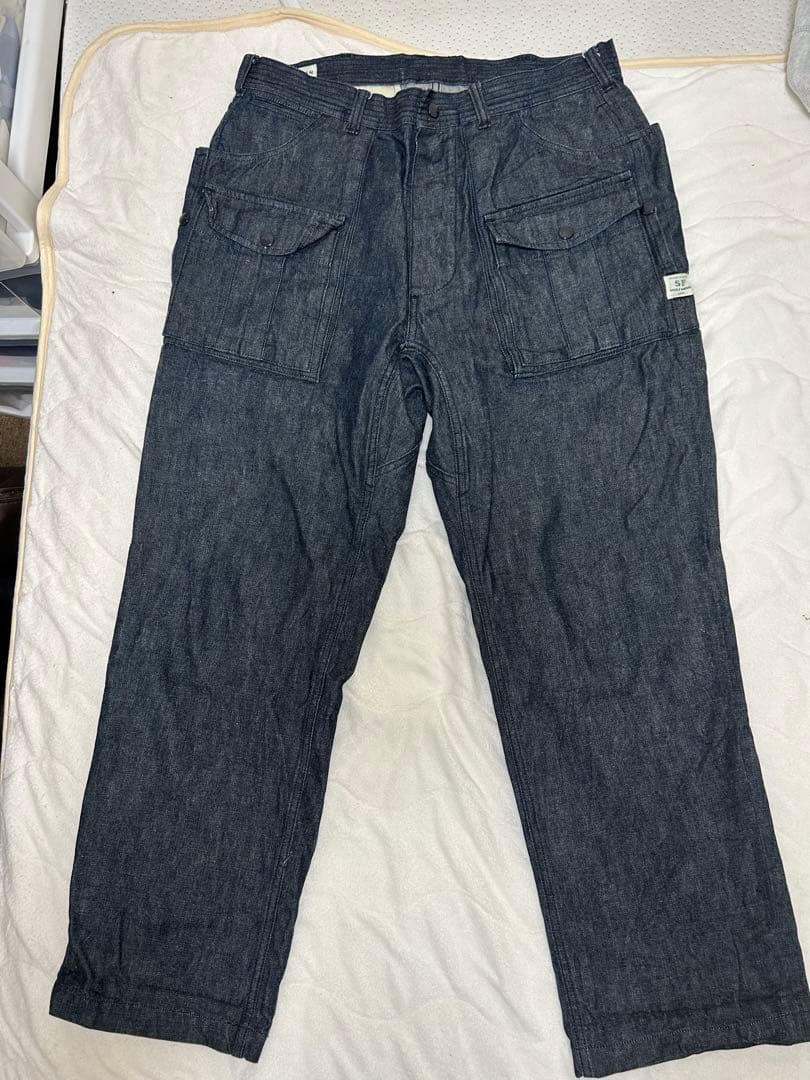 SASSAFRAS ササフラス ボタニカルパイオニアパンツ Lサイズ