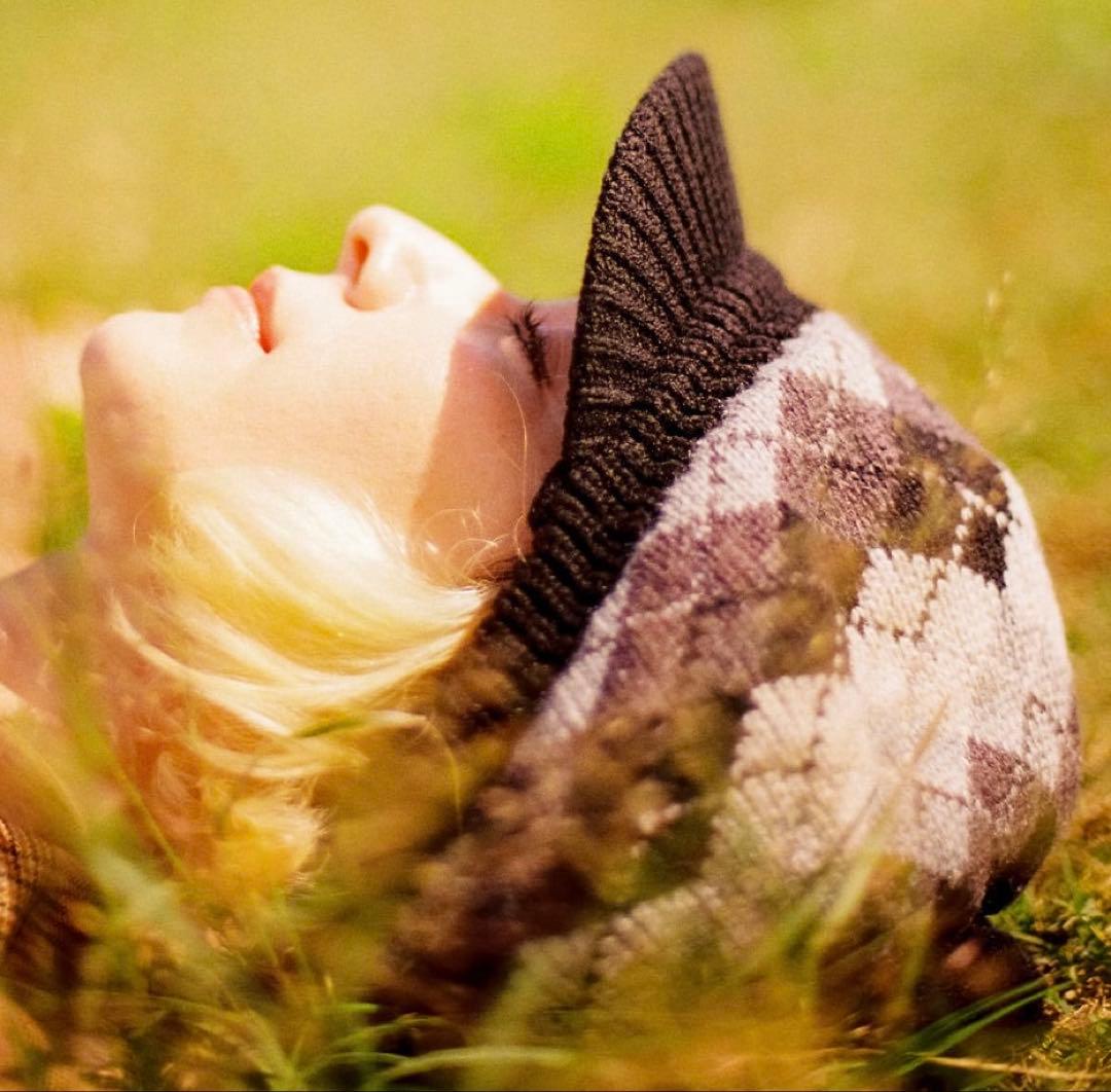 帽子 KAELA CA4LA ARGYLE KNIT CASQUETTE