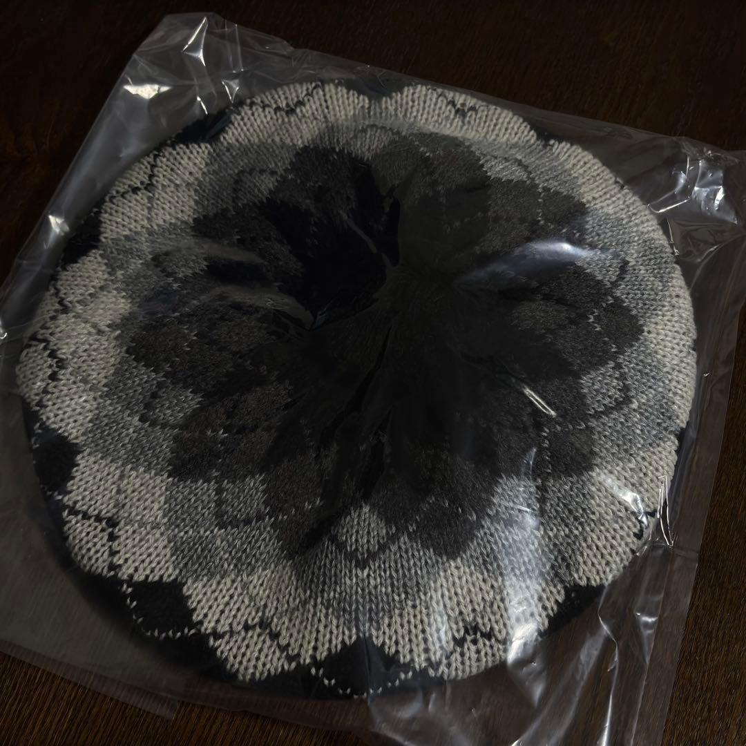 帽子 KAELA CA4LA ARGYLE KNIT CASQUETTE