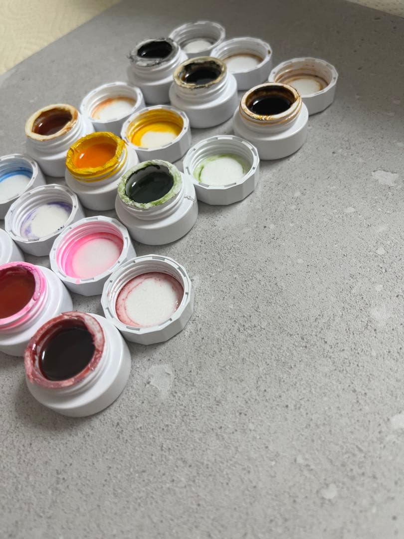 D.nail アートジェル クリアカラー10色すセット 美品