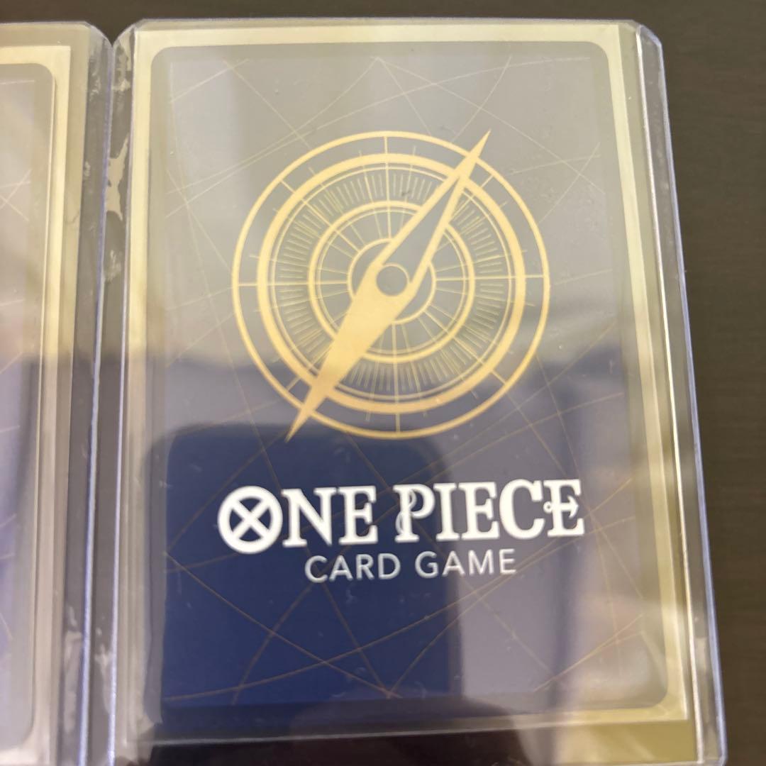 【美品】ワンピースカード　シークレットパラレル　ルフィ、エース、サボ　3枚セット