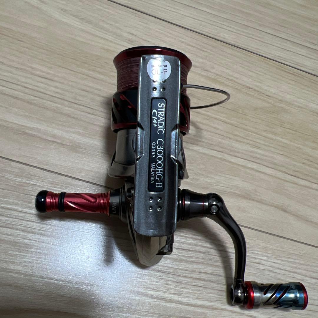 SHIMANO STRADIC ci4 C3000HGC-B スピニングリール