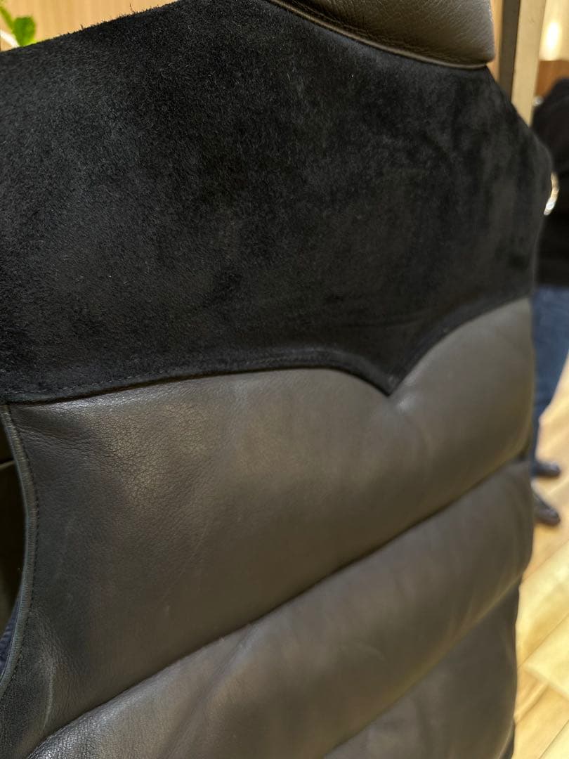 【希少サイズ】REAL McCOY DOWN VEST / DEERSKIN