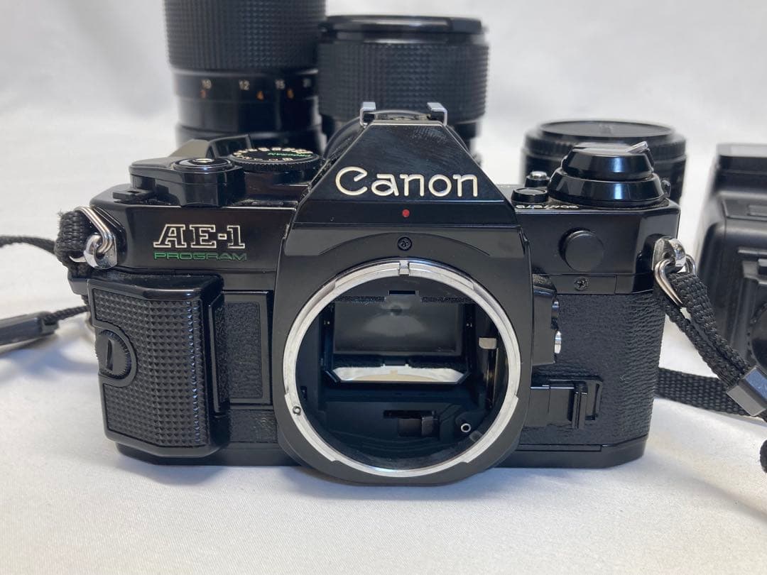 CANON キヤノン　AE-1 PROGRAM レンズセット　フィルムカメラ