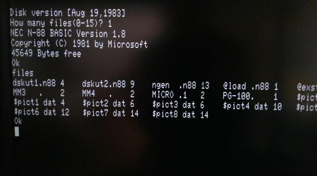 NEC PC-8801FE フルメンテナンス FMサウンド FDD OK