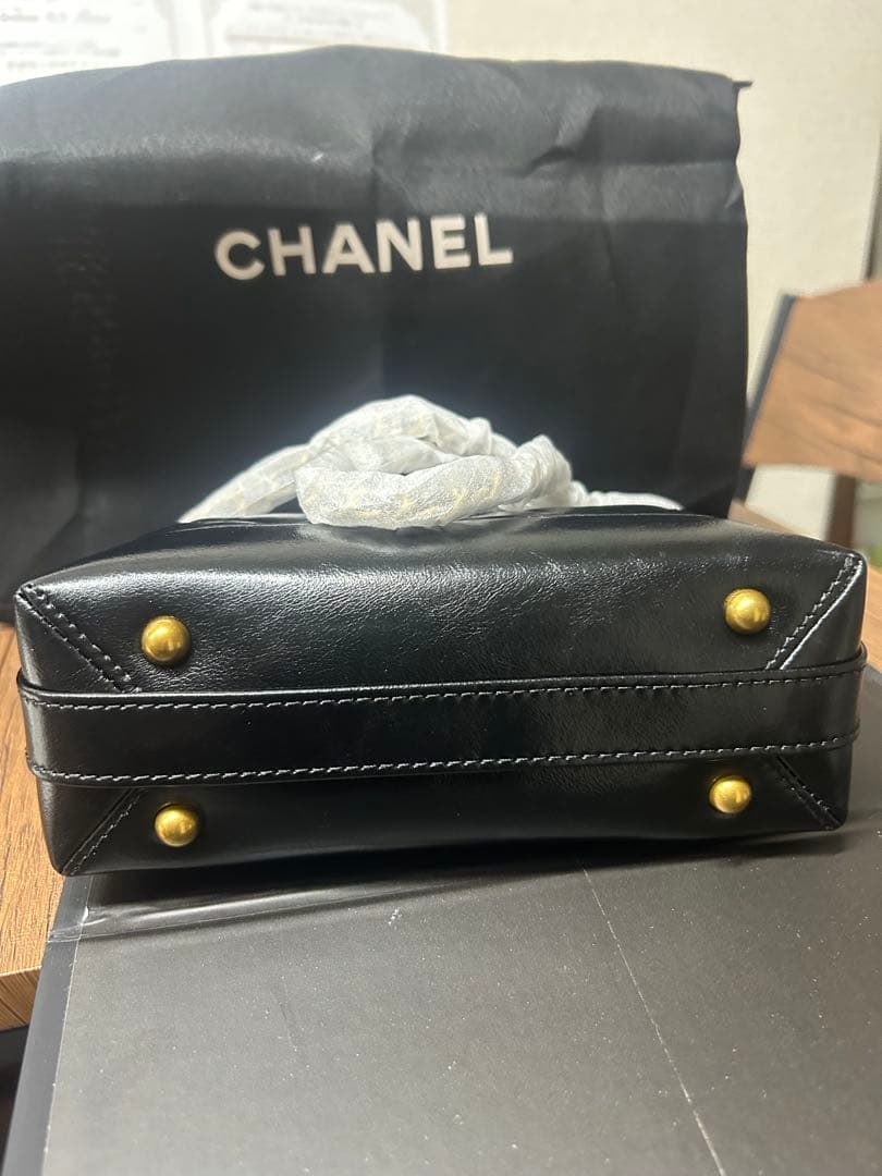 最終お値下げCHANELノベルティ★がま口ボストン型 ショルダーバッグ★