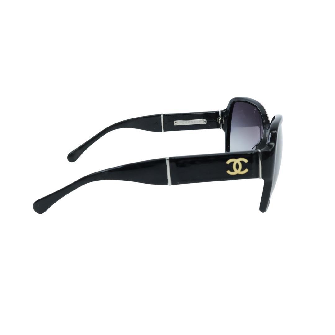 希少 CHANEL シャネル サングラス ココマーク ブラック ケース付