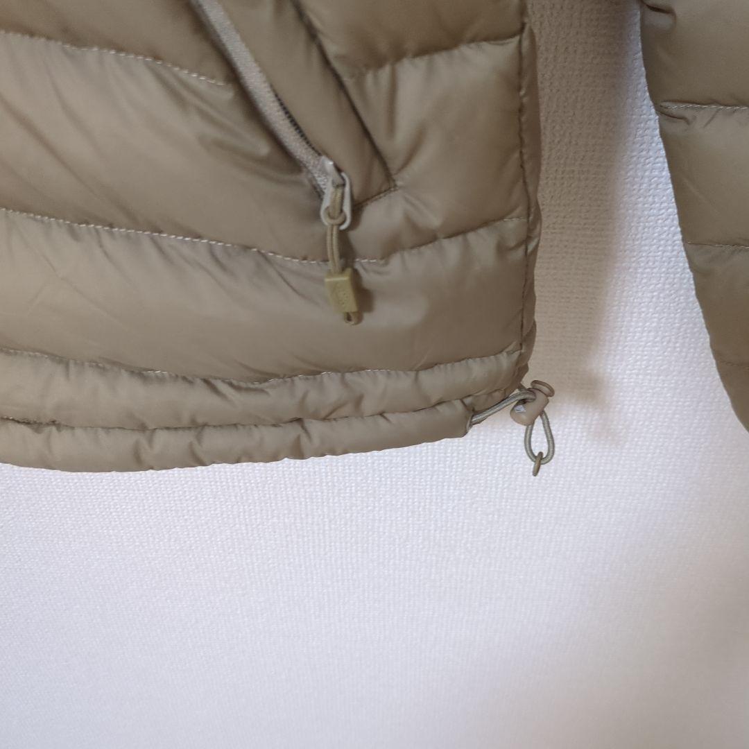 ★美品★DANTON ノーカラーインナーダウン ジャケット　サイズ　M