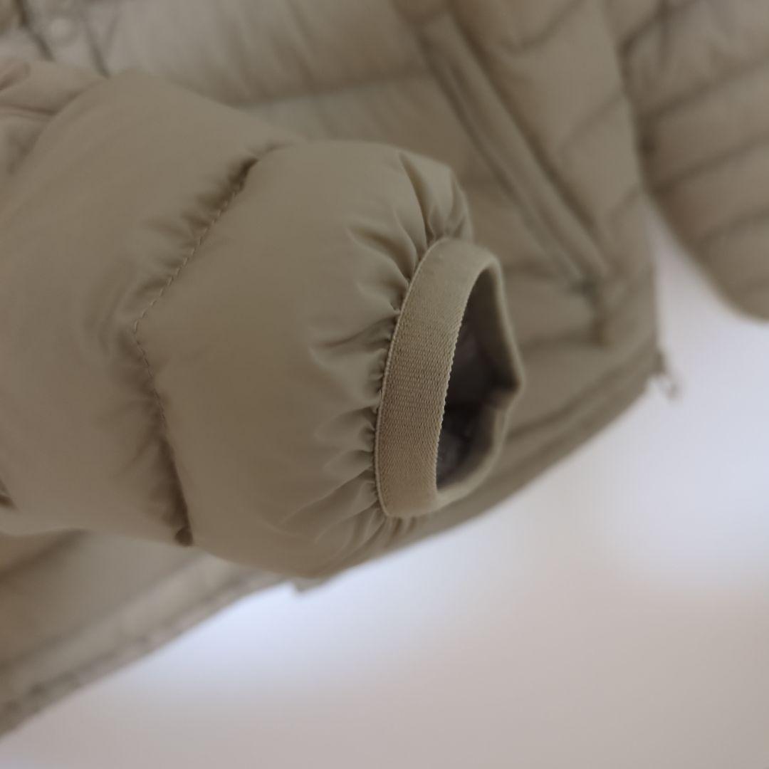 ★美品★DANTON ノーカラーインナーダウン ジャケット　サイズ　M