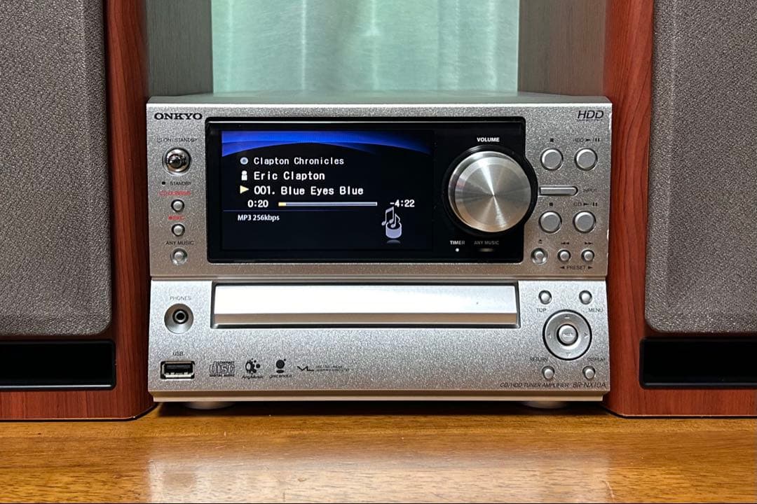 オンキョー　HDDミニコンポ　X-NX10A BR-NX10A D-N7TX