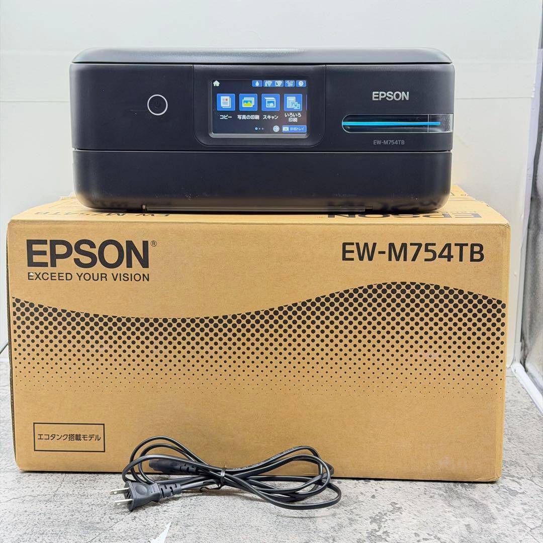 EPSON　EW-M754TB　インクジェットプリンター　印刷枚数約2800枚