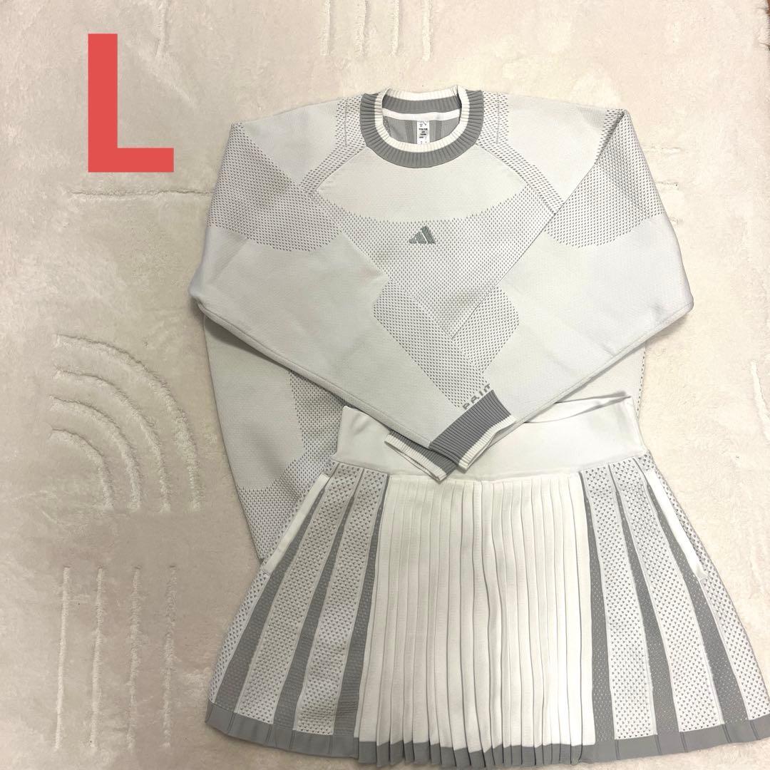 アディダスゴルフ⛳️プライムニットレディースプリーツセットLサイズ定価41800円