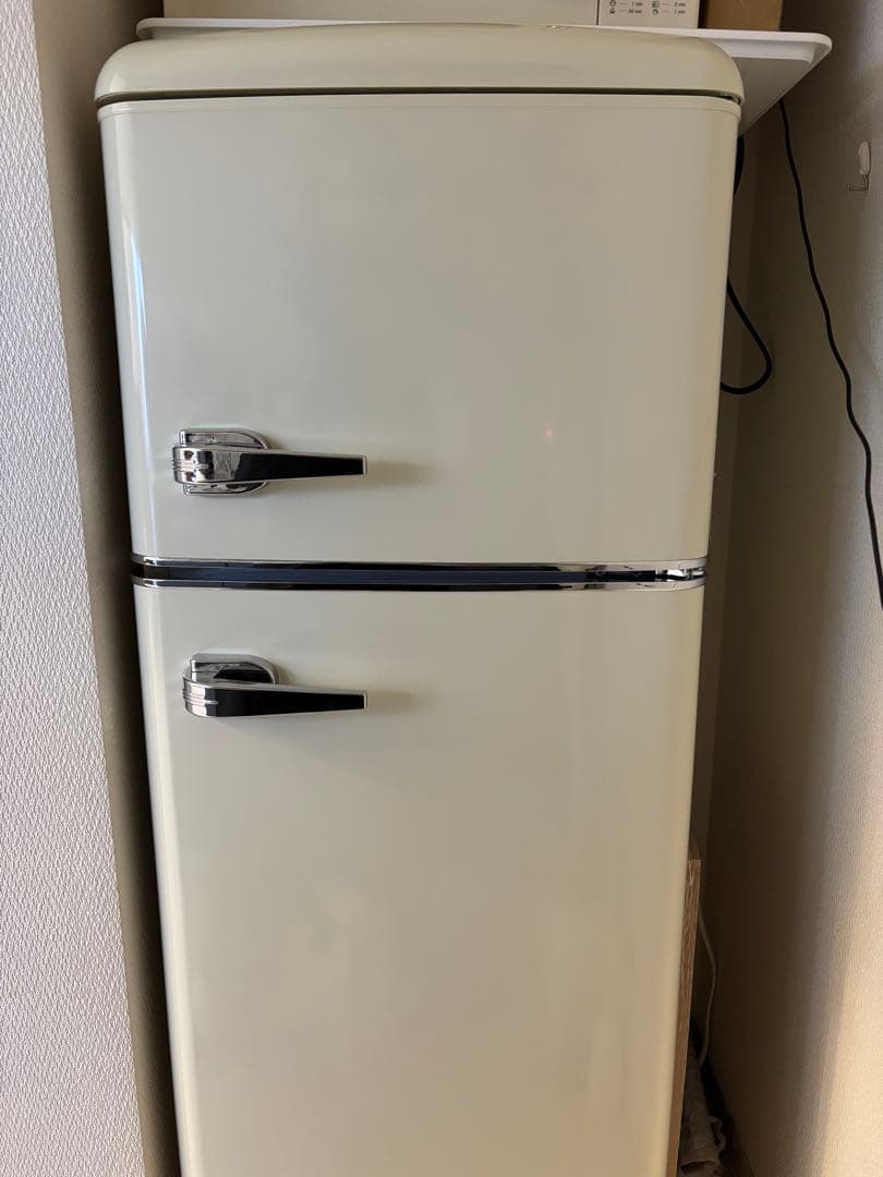 PRR-122D-W 冷蔵庫 ホワイト 114L