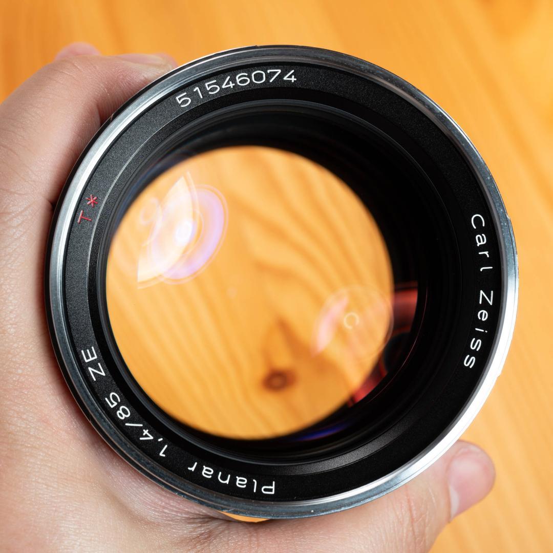 Carl Zeiss Planar T f1.4 85mm ZE キャノン用