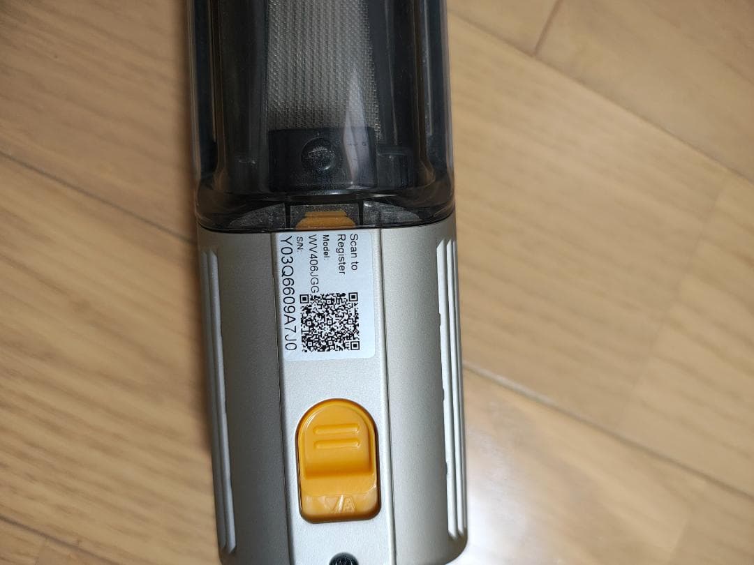 シャーク★ハンディクリーナー★WV406JGG★バッテリー新品と大差なし