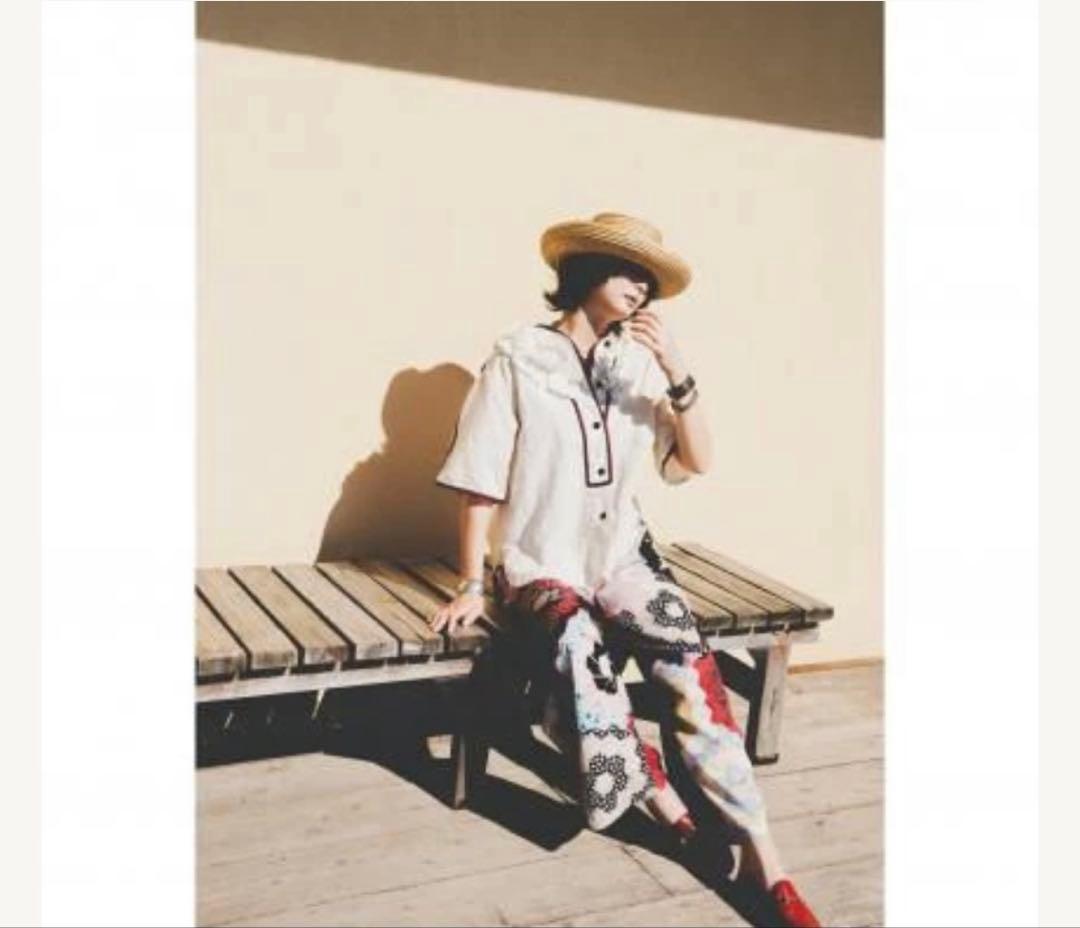 MARET マレ アンティークキルトPTイージーワイドパンツ　サイズ1