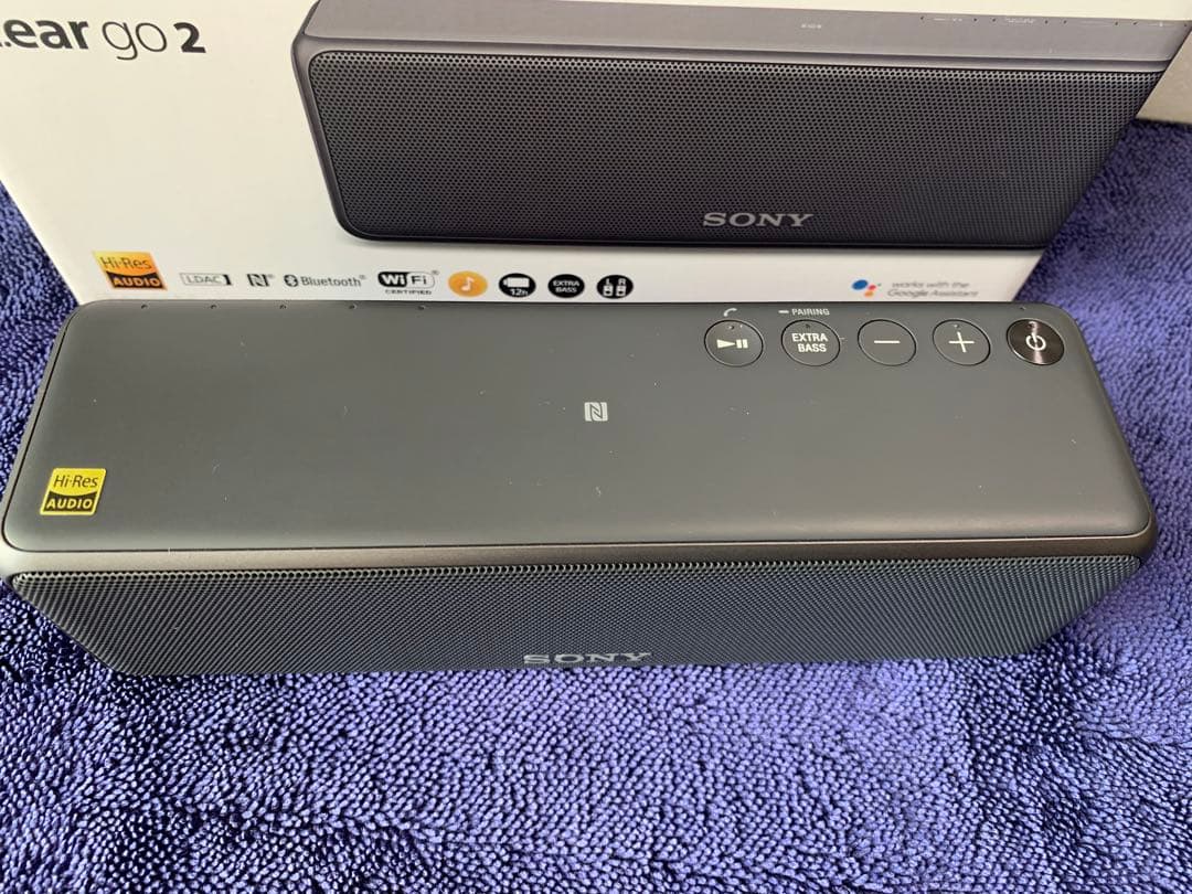 未使用並　SONY SRS-HG10 グレイッシュブラック　ハイレゾ