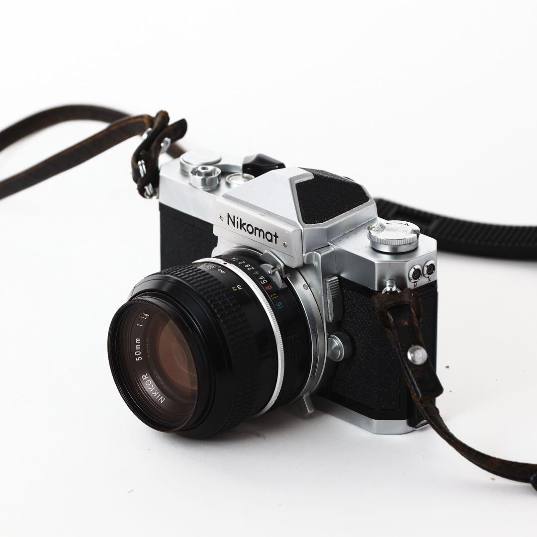 Nikon一眼レフ フィルムカメラNikomat ft 50mm F1.4