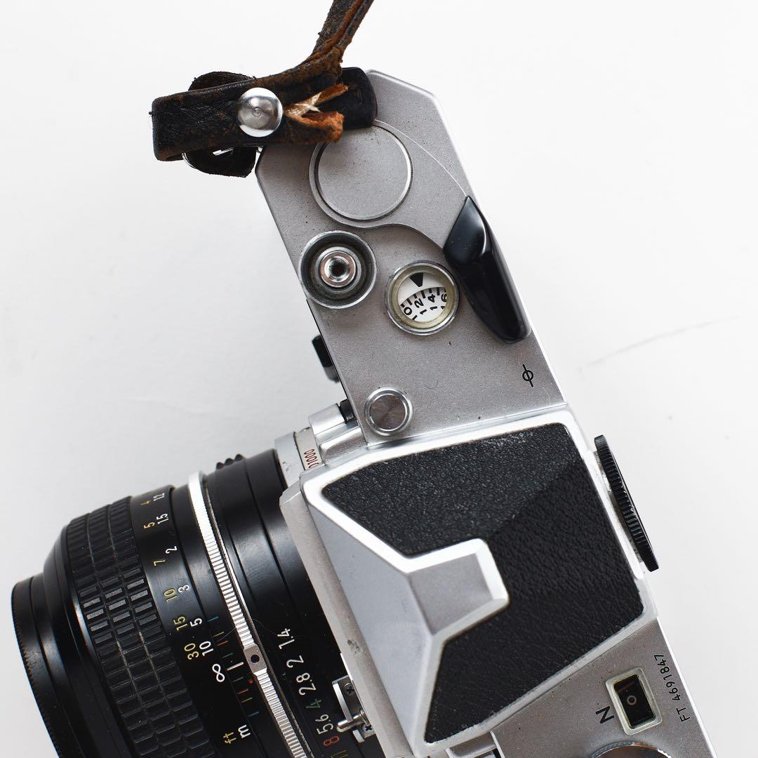 Nikon一眼レフ フィルムカメラNikomat ft 50mm F1.4